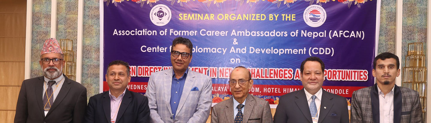 AFCAN and CDD organized a seminar on FDI in Nepal